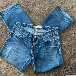 BKE denim Stella boot stretch 28 by 31 1/2 Bootcut